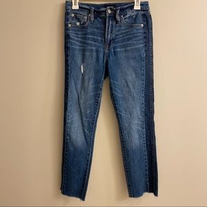 J. Crew Vintage Straight Jeans Two Tone Denim